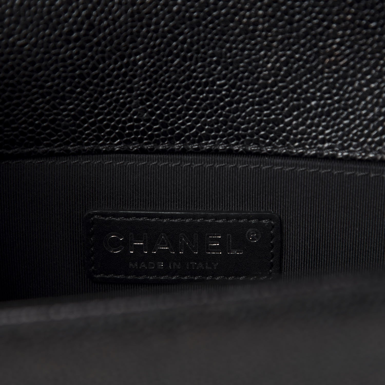 Chanel Caviar Quilted Small Boy Flap Black 8 of 10