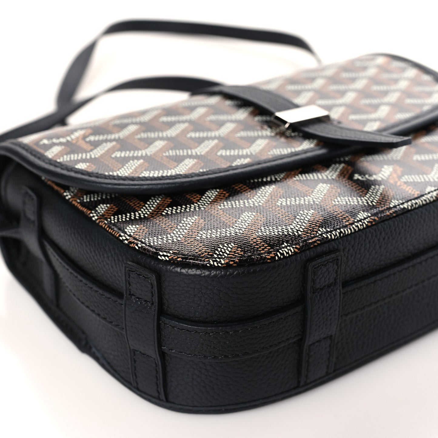 Goyardine Belvedere II PM Messenger Bag Black