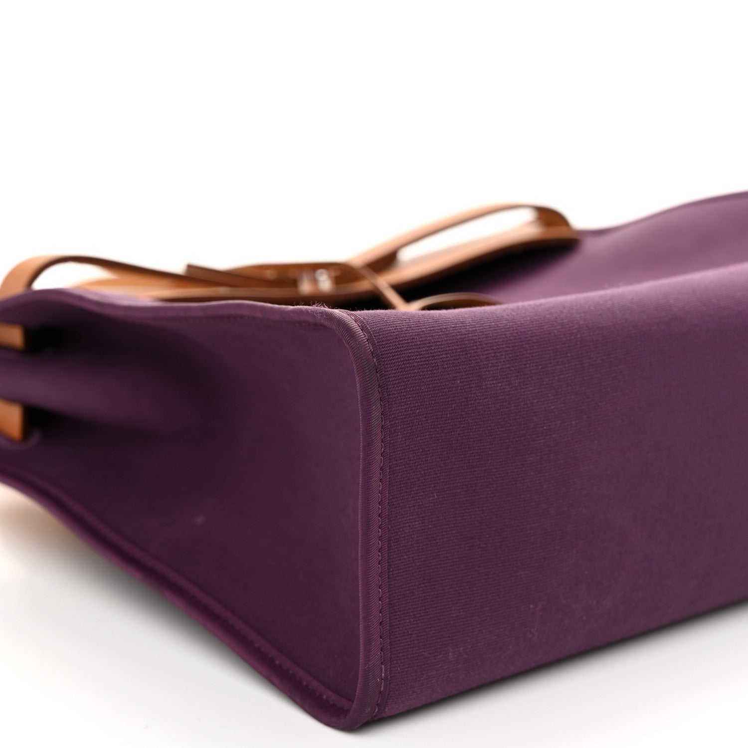 Hermes Toile Vache Hunter Herbag Zip 31 PM Cassis Fauve 10 of 12