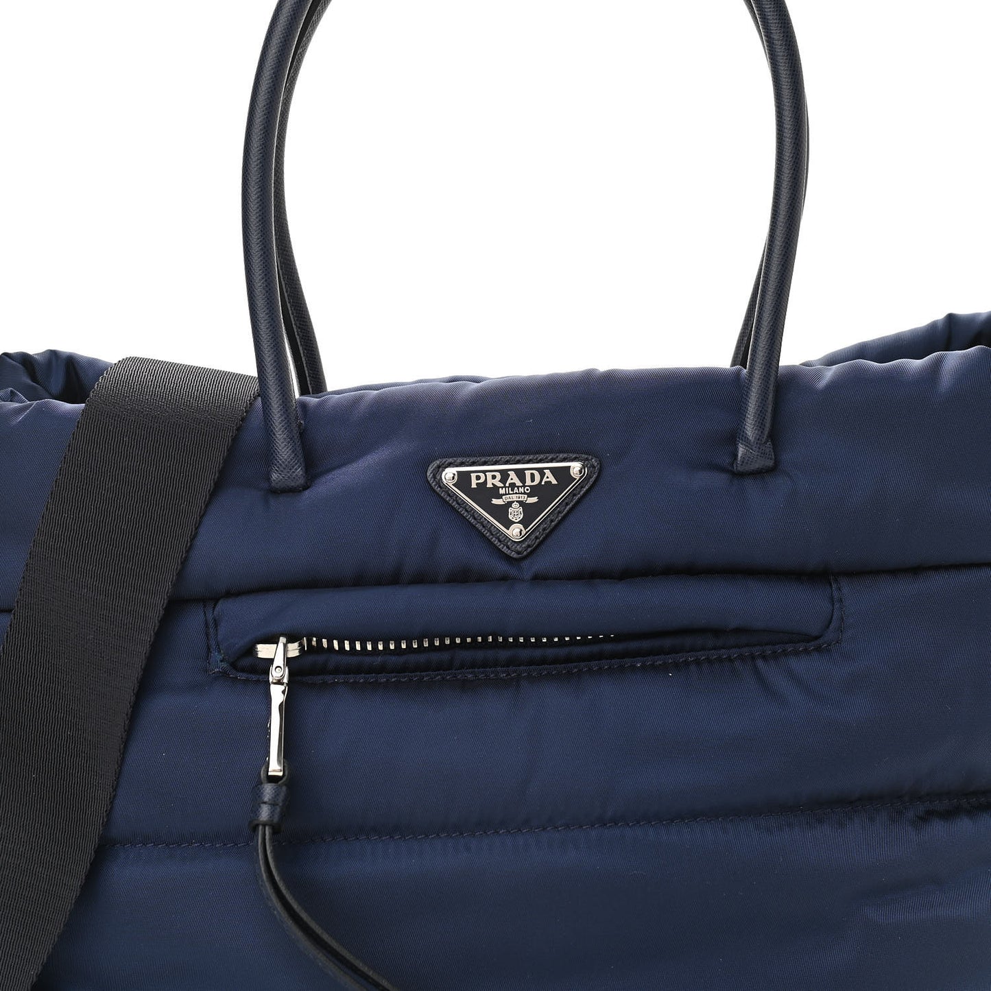 Tessuto Nylon Bomber Tote Baltico