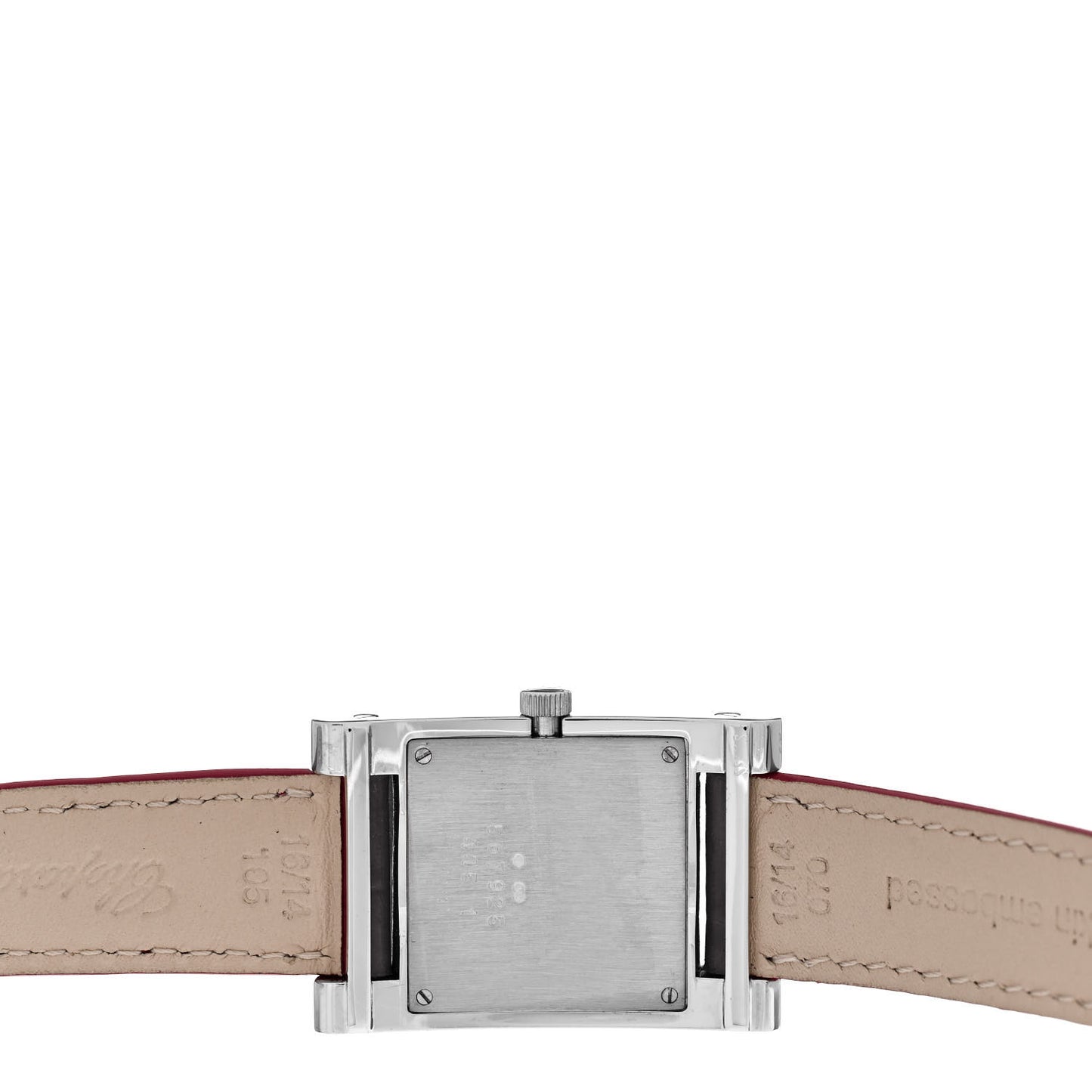 18K White Gold Alligator Diamond Bezel Mother of Pearl 24mm Quartz Watch