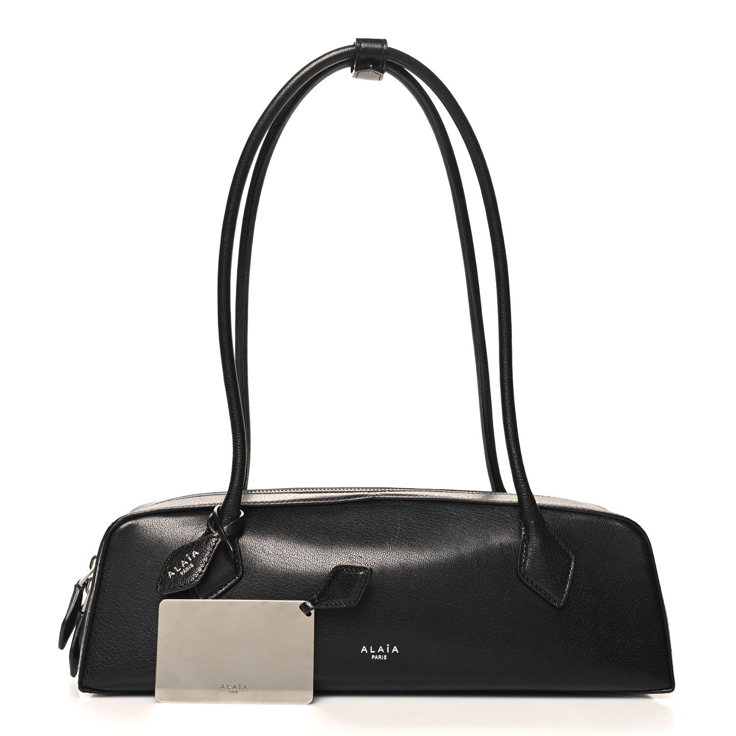 Goatskin Medium Le Teckel Bag Black