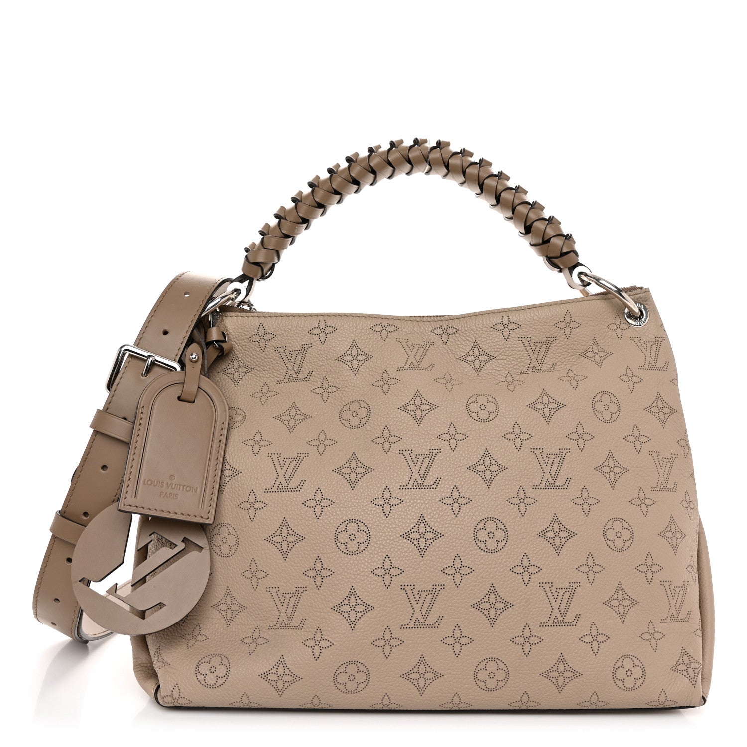 Louis Vuitton Mahina Beaubourg Hobo MM Galet 1 of 10
