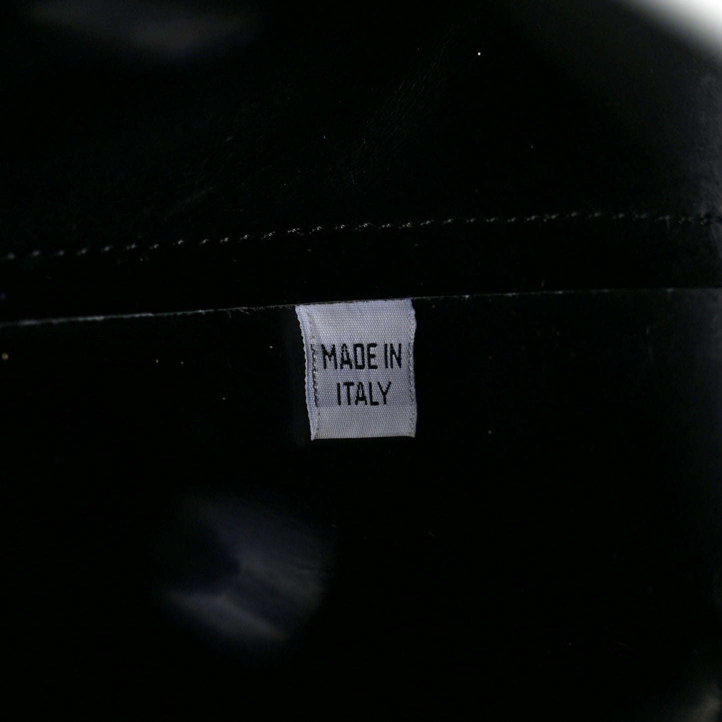 Saffiano Mini Bucket Bag Black