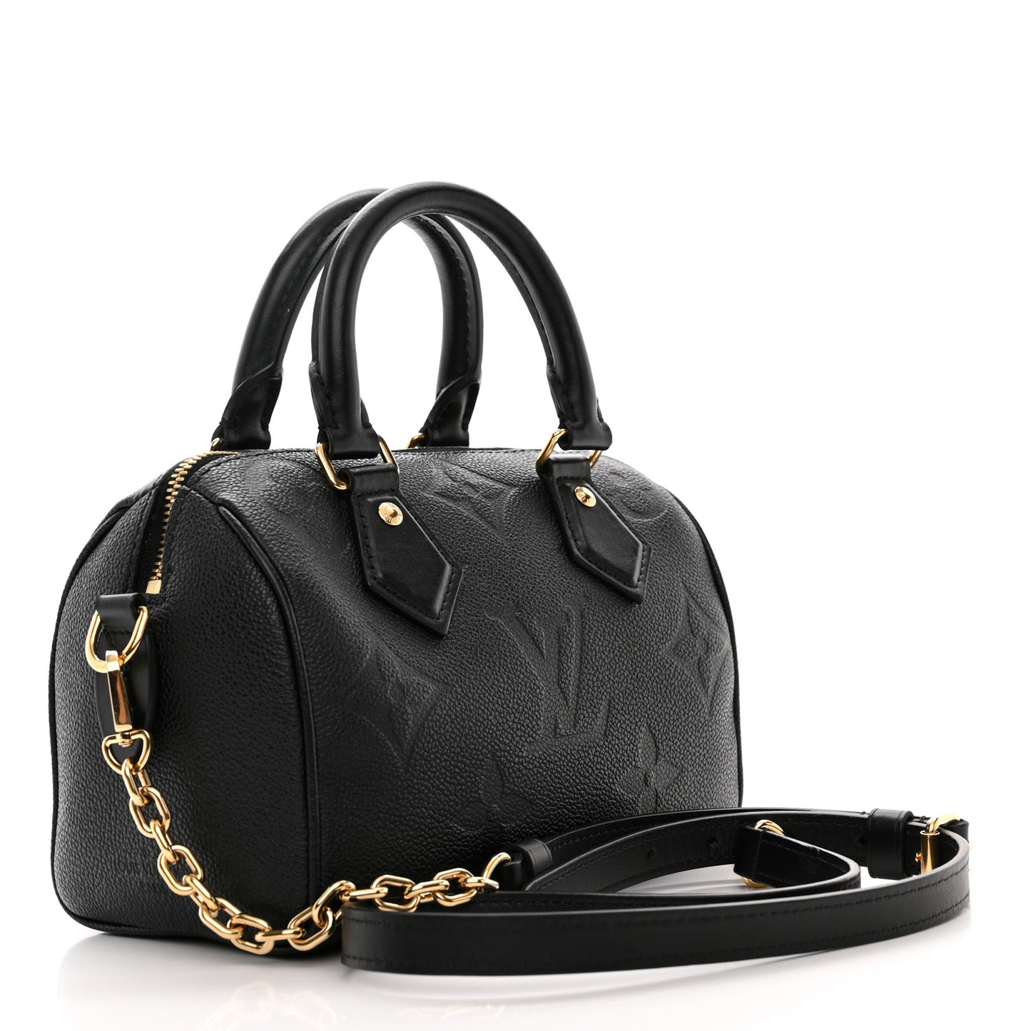 Empreinte Monogram Giant Speedy Bandouliere 20 Black