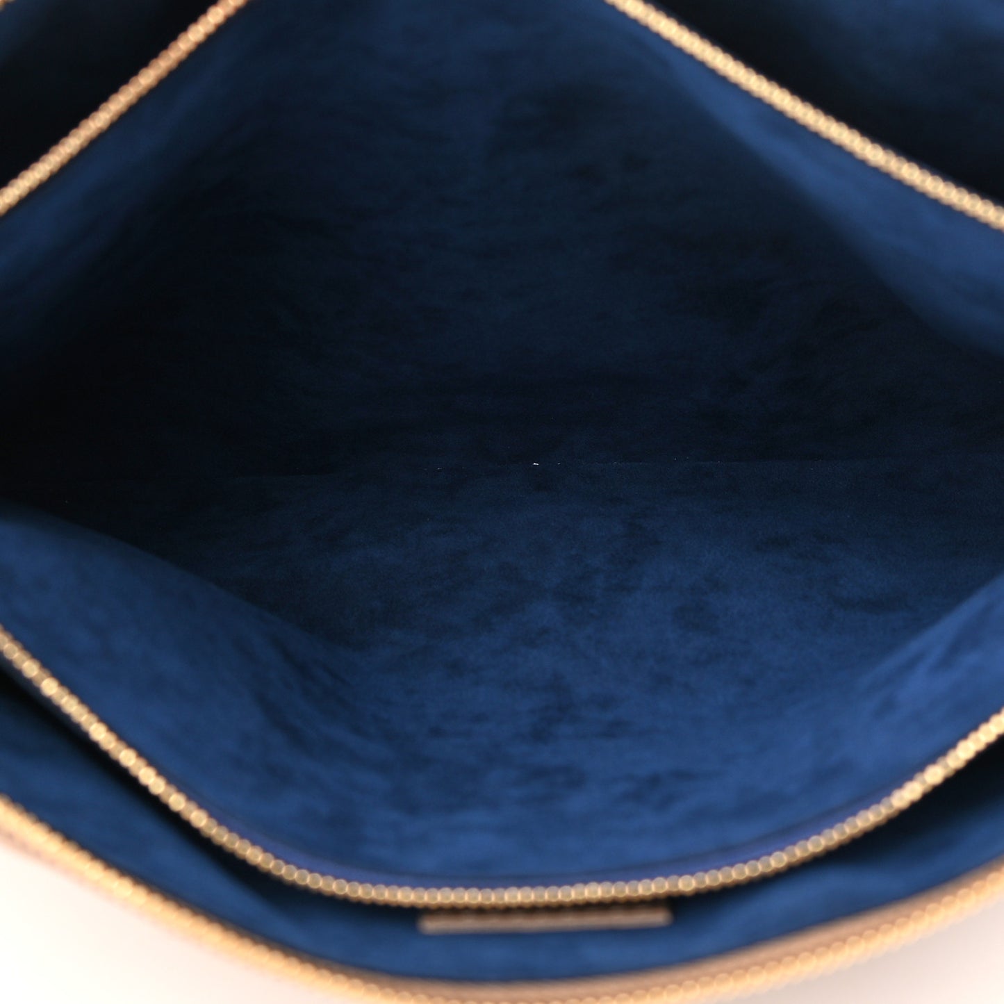 Lambskin Embossed Monogram Coussin MM Taupe