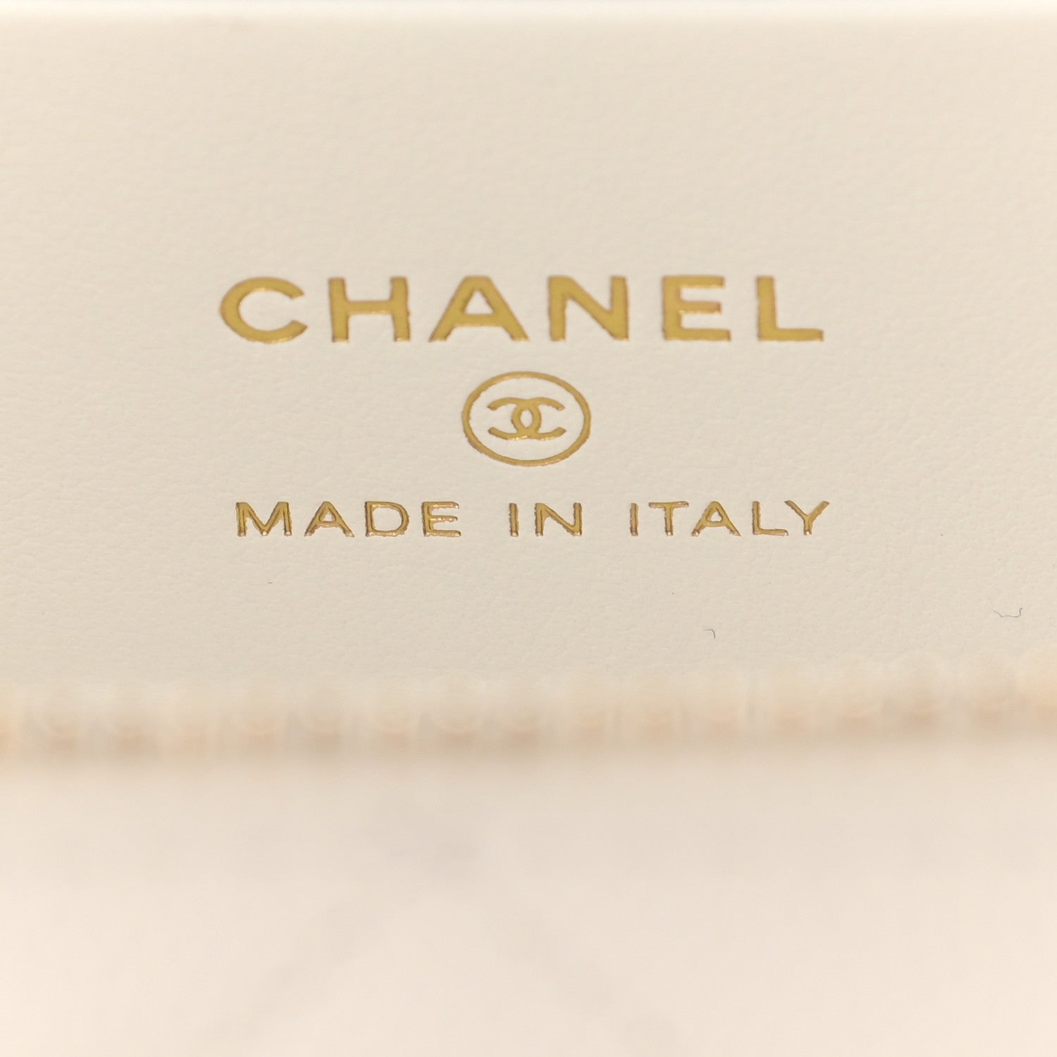 Chanel Caviar Quilted Small Vanity Case With Chain White 8 of 12