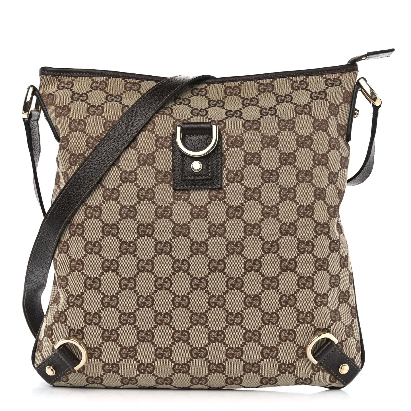 Monogram Abbey Messenger Bag Dark Brown