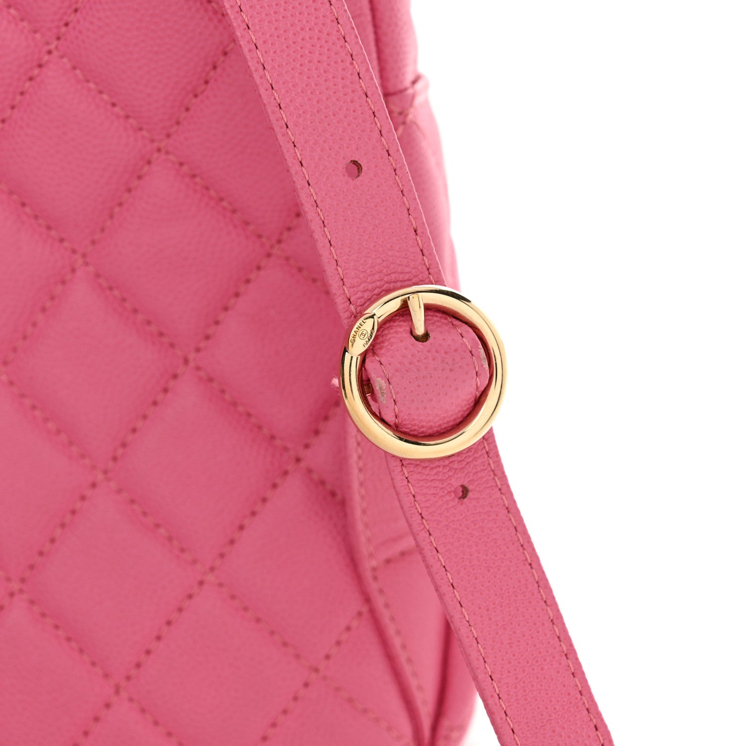 Chanel Caviar Quilted Large CC Day Backpack Pink 19 of 20