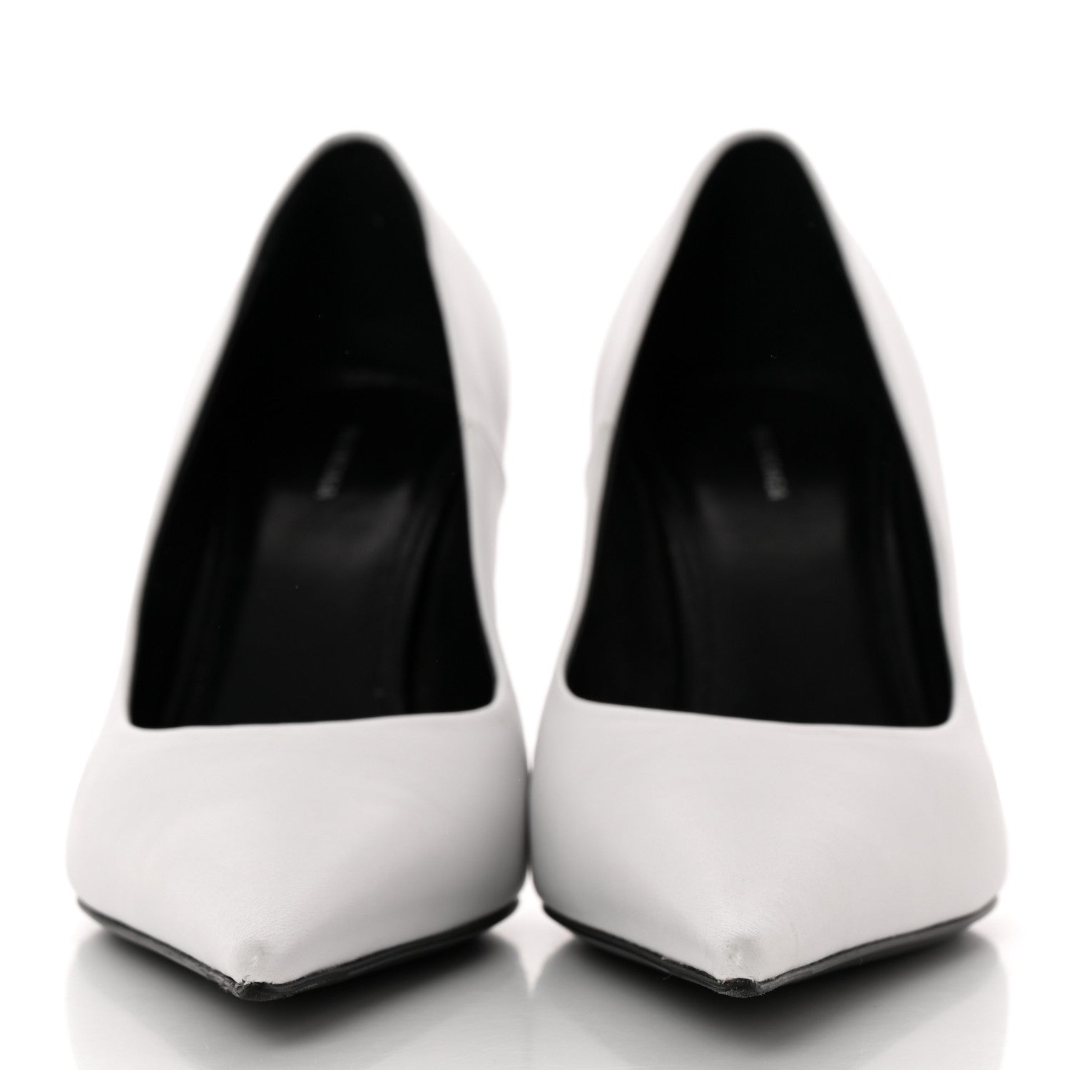 Balenciaga Soft Nappa Square Knife 80mm Pumps 36 White 2 of 17