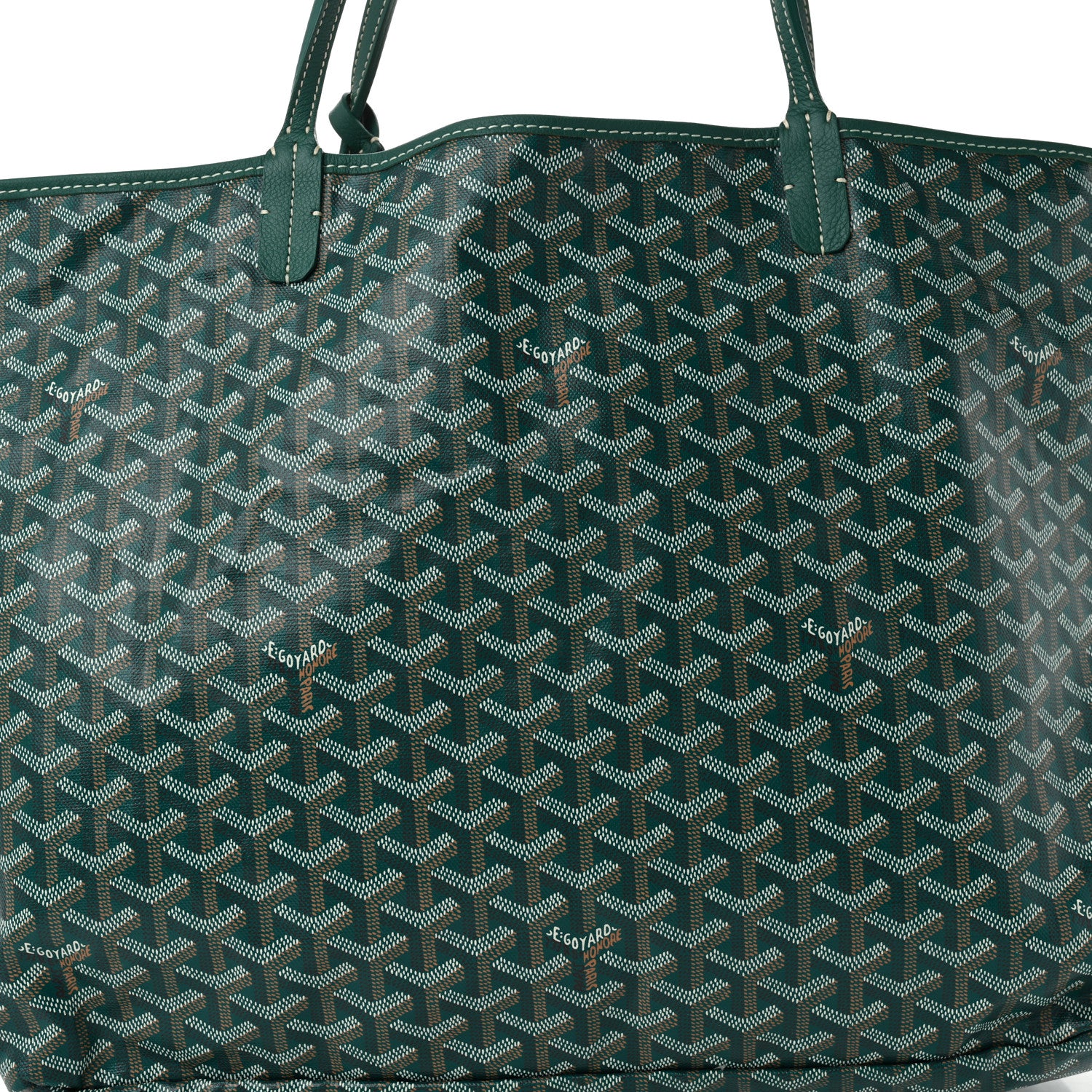 Goyard Goyardine Saint Louis GM  Green 8 of 10