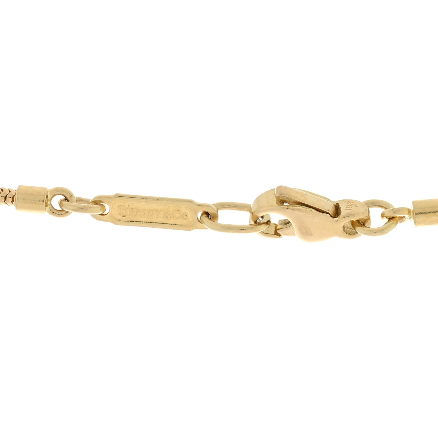 18K Yellow Gold Biscayne Pendant Necklace