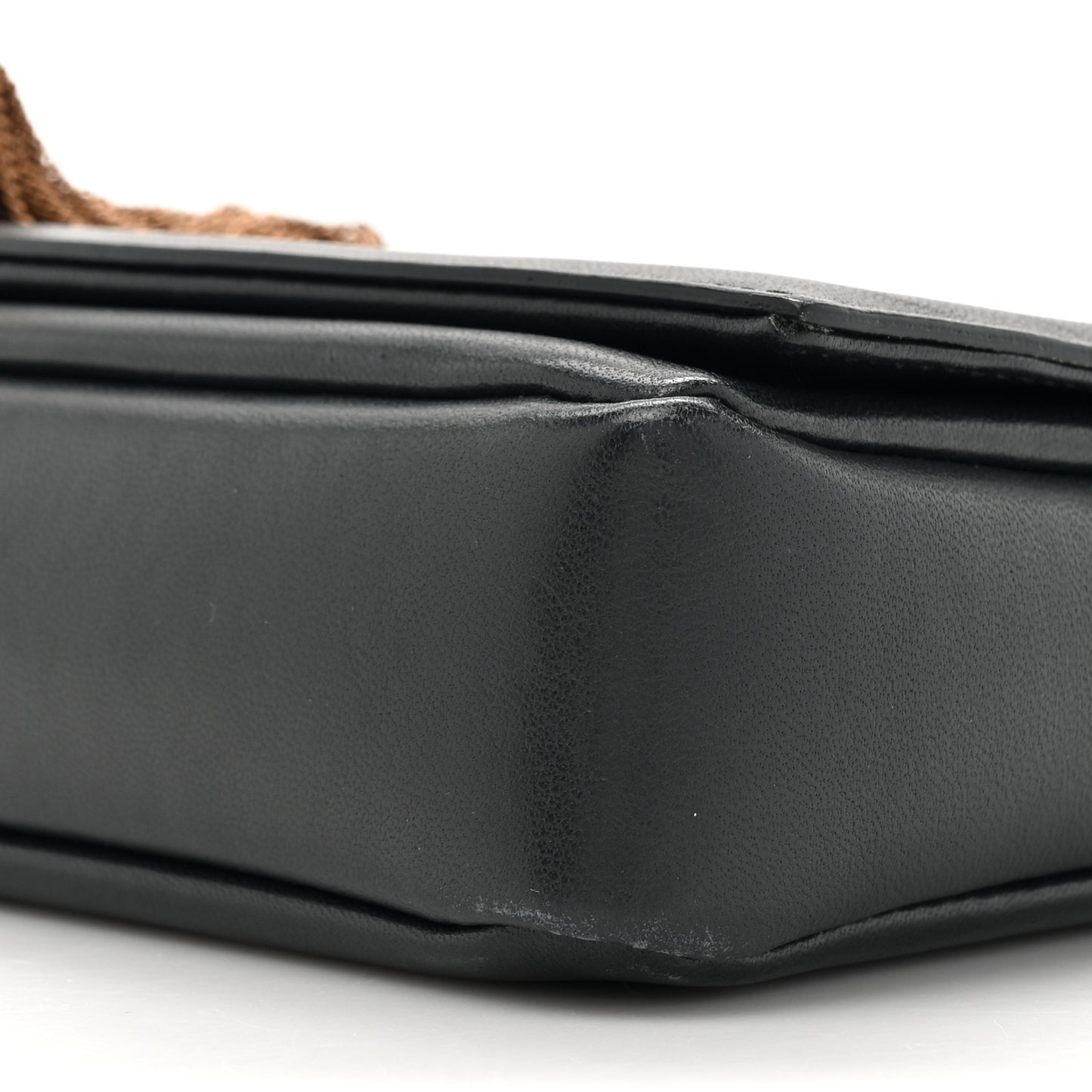 Lambskin Monogram Tassel Kate 99 Dark Leaf