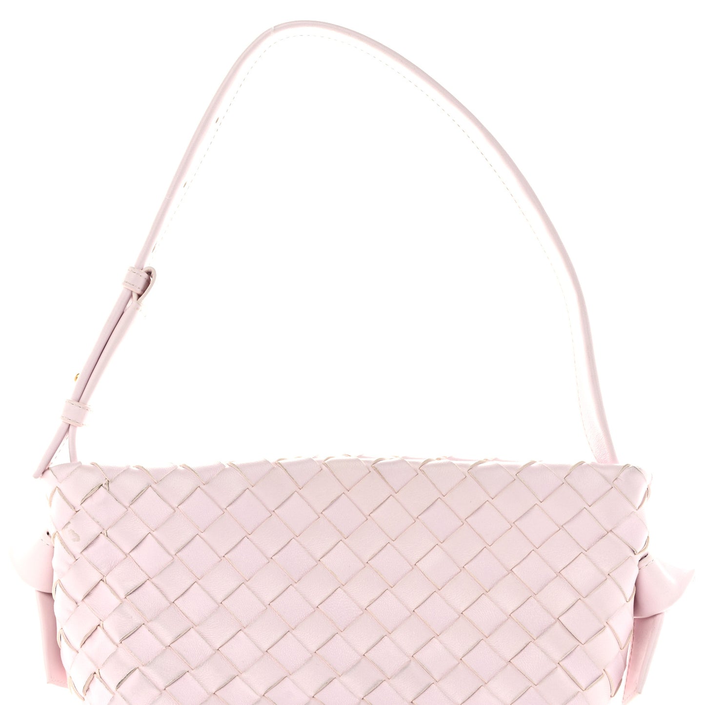 Nappa Intrecciato Tie Shoulder Bag Bliss Washed