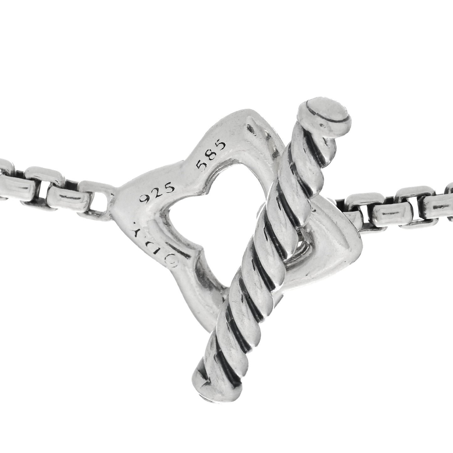 Sterling Silver 14K Yellow Gold Quatrefoil Necklace