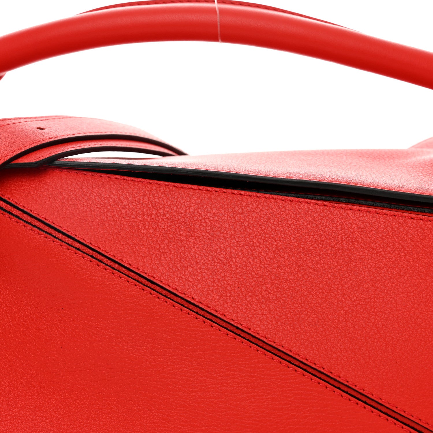 Loewe Calfskin Medium Puzzle Bag Scarlet 8 of 10
