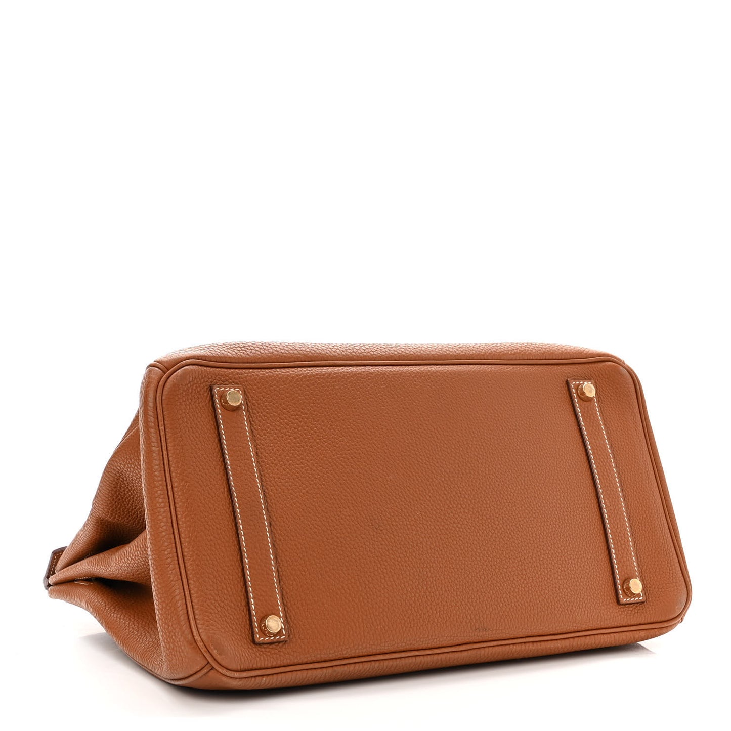 Taurillon Clemence Birkin 35 Gold