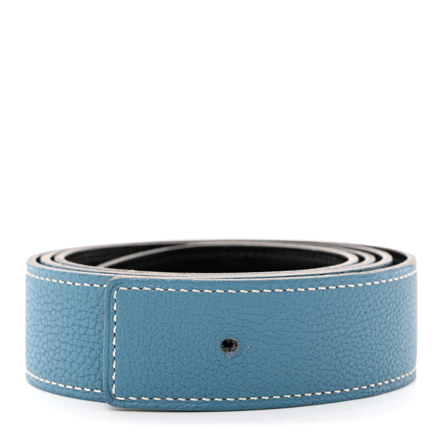 Box Togo 32mm Belt Strap 90 Black Blue Jean