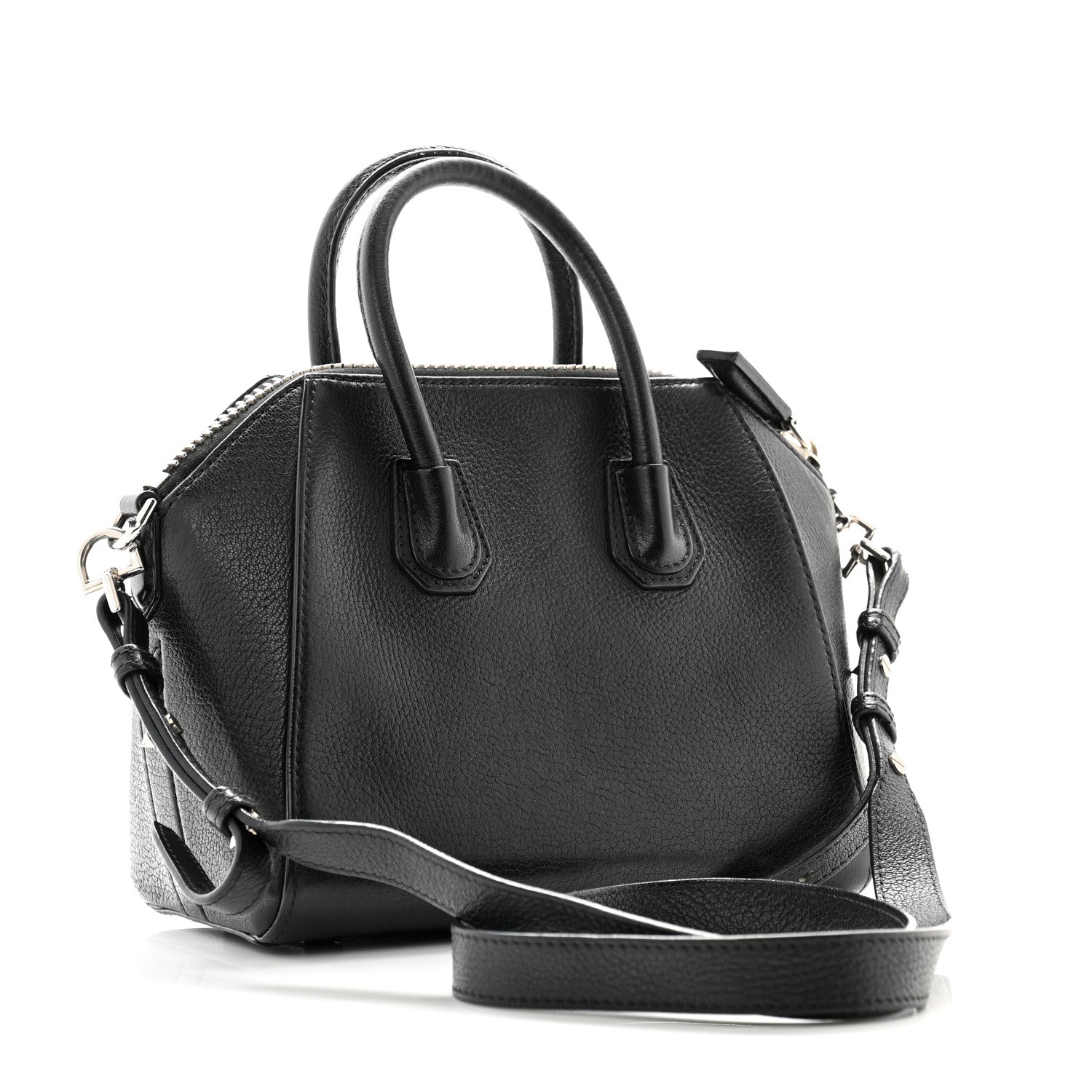 Givenchy Sugar Goatskin Mini Antigona Black 3 of 12