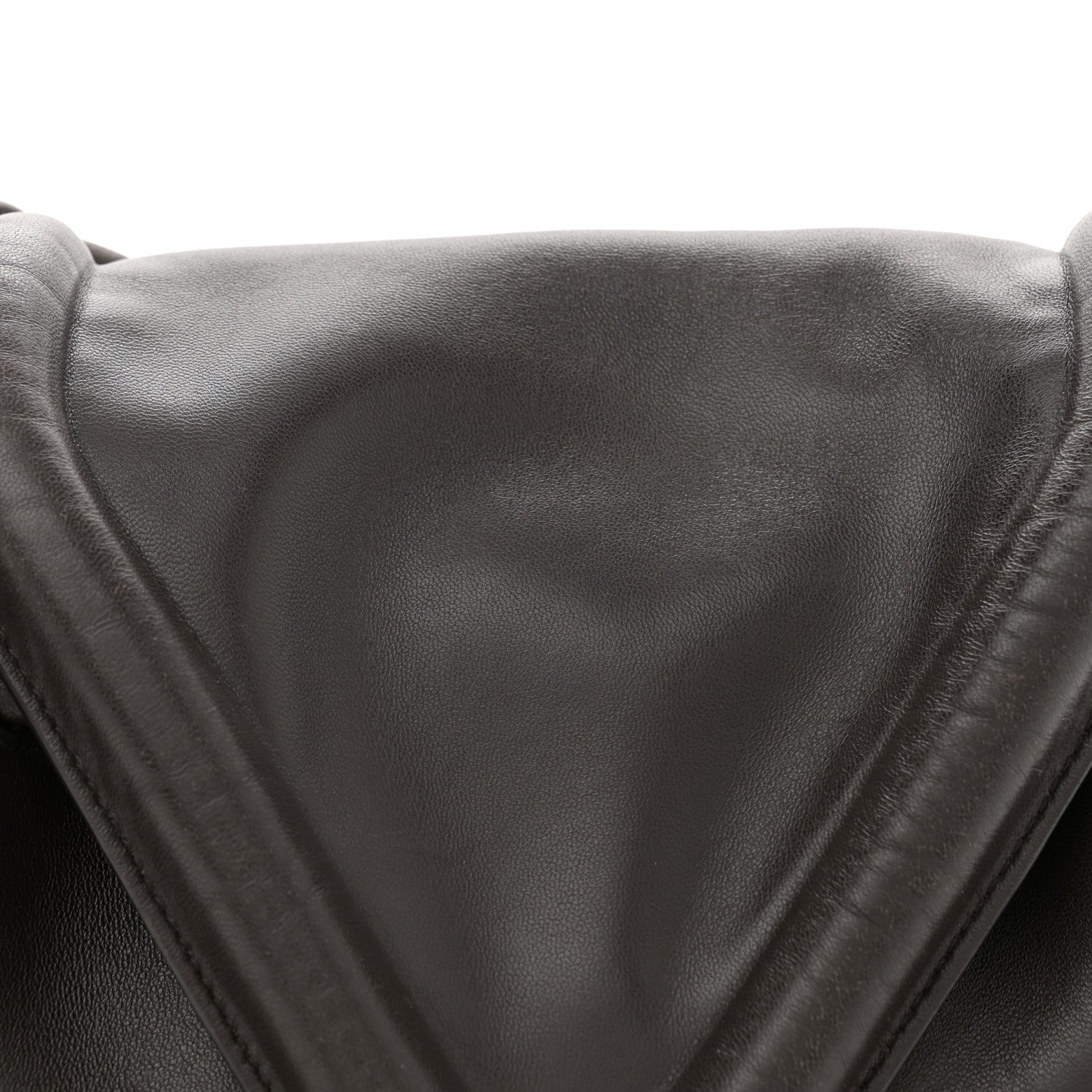 Bottega Veneta Lambskin Small Beak Triangle Flap Shoulder Bag Fondant 7 of 12