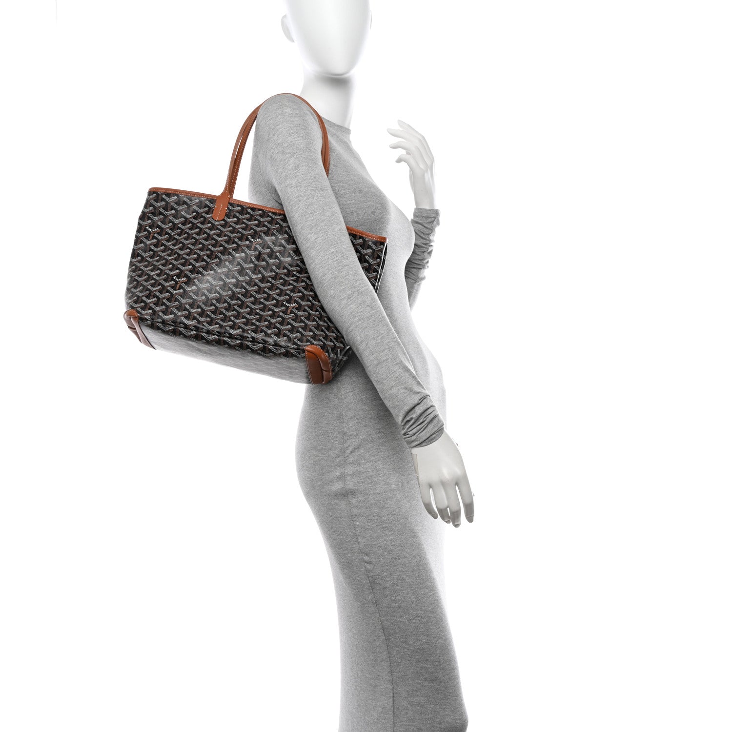 Goyard Goyardine Artois PM Black Gold 2 of 11