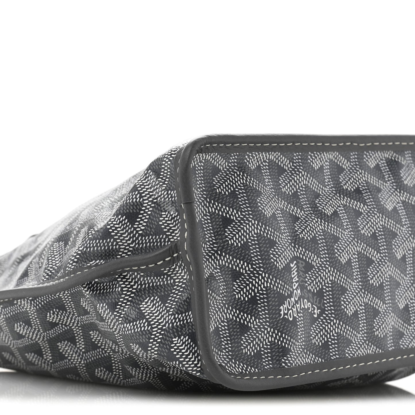Goyardine Reversible Mini Anjou Grey