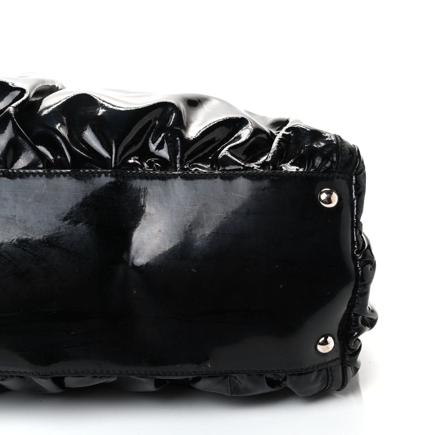 Patent D Ring Large Hobo Black