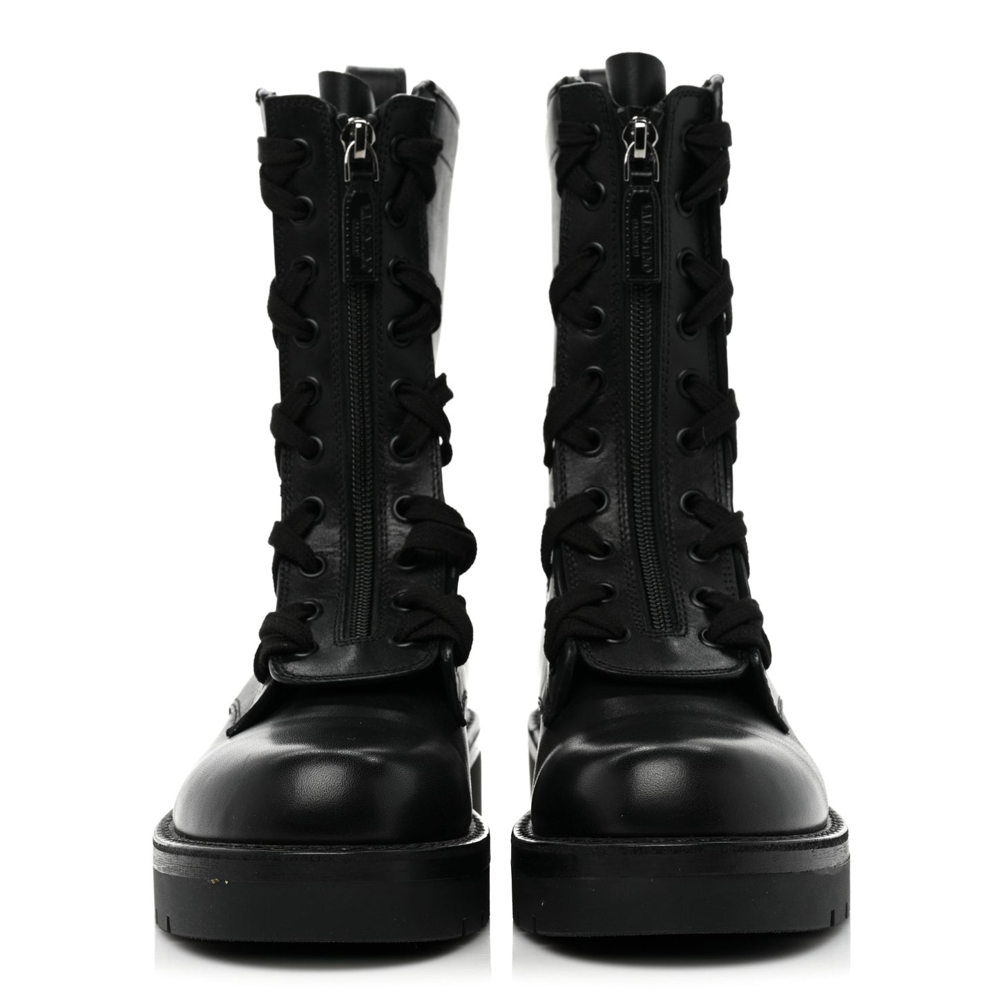 Calfskin XCombat 20/40mm Boots 37 Black