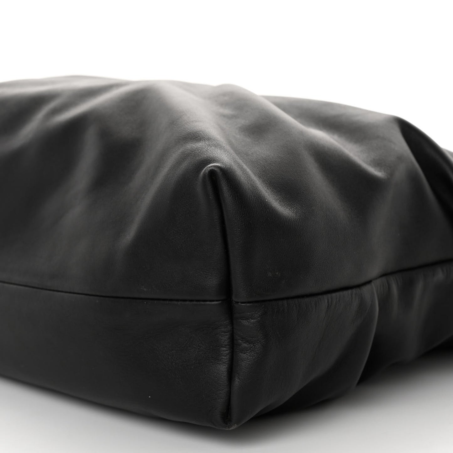 Soft Calfskin Medium Diamond Hobo Black