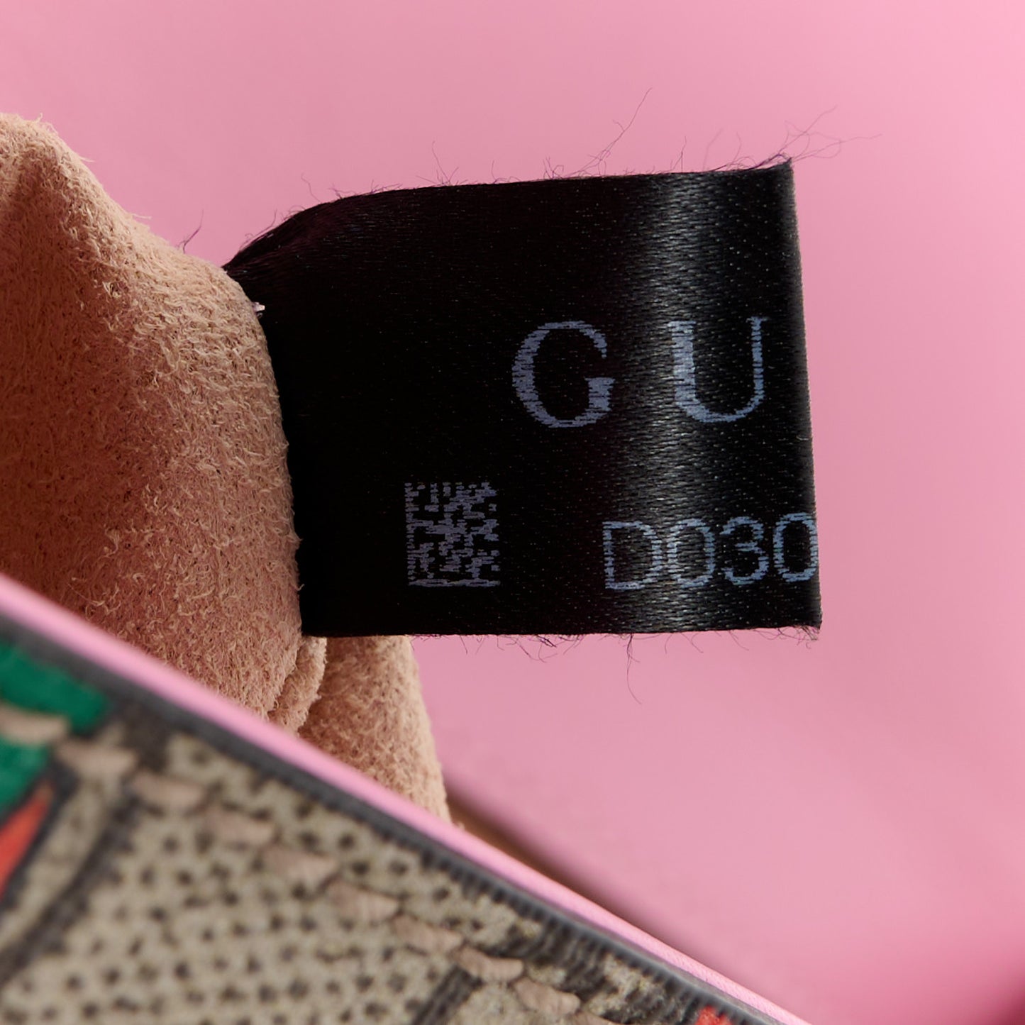 GG Supreme Monogram Strawberry Small Padlock Shoulder Bag