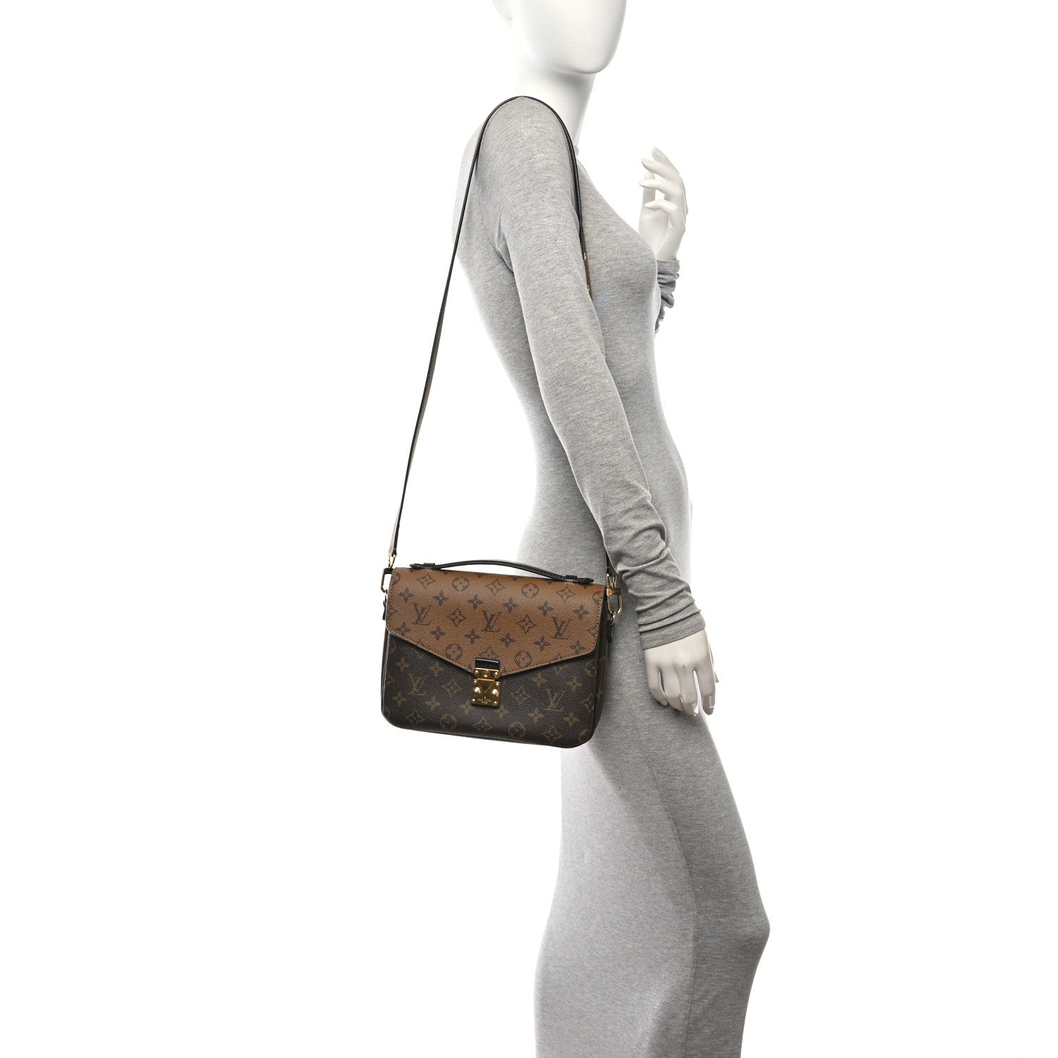Louis Vuitton Reverse Monogram Pochette Metis 2 of 9
