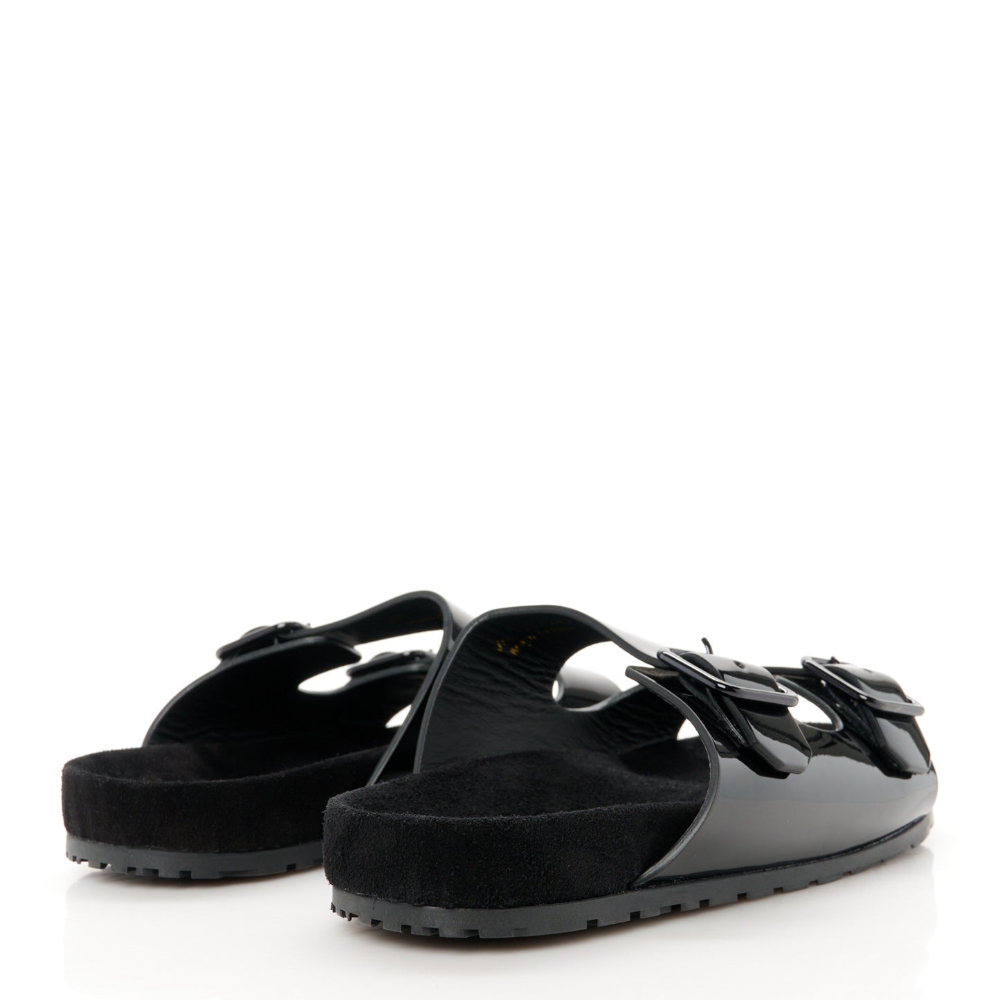 Vernie Grumpy Jimmy Cross Slides 39.5 Black