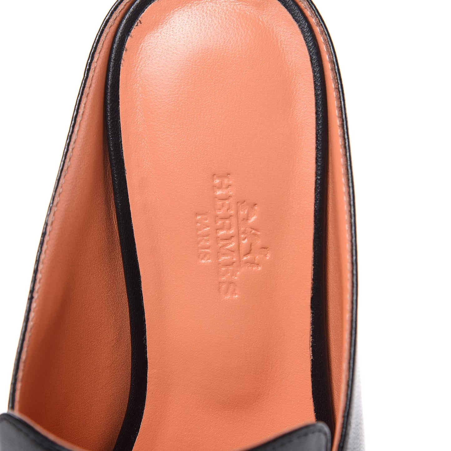 Goatskin Rivoli Mules 35 Black