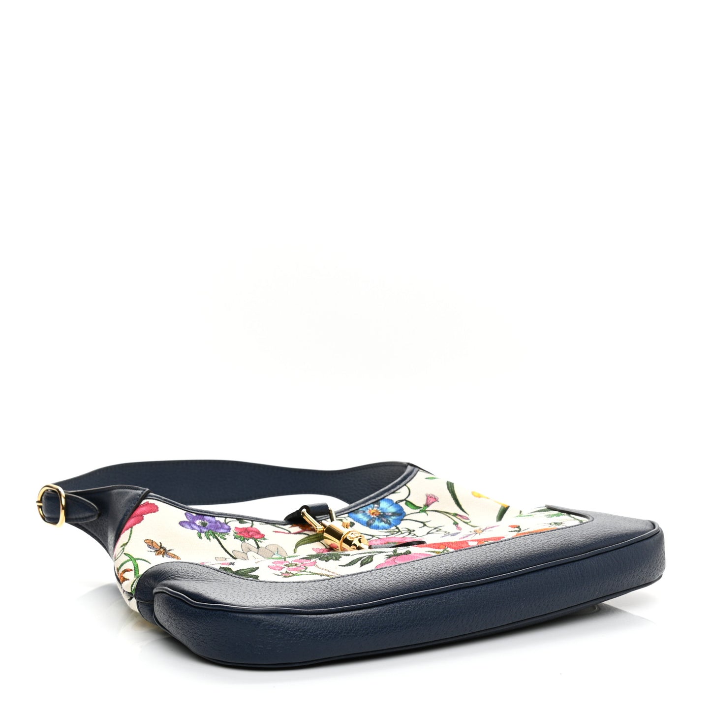 Canvas Flora Medium Jackie Hobo Blue Agata