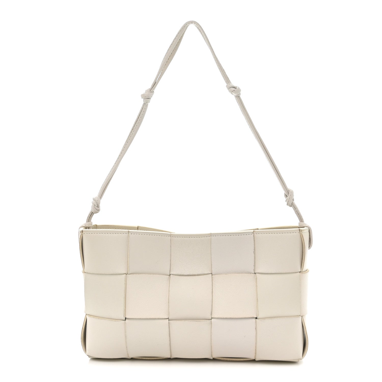 Bottega Veneta Calfskin Maxi Intrecciato Cassette Pouch On Strap