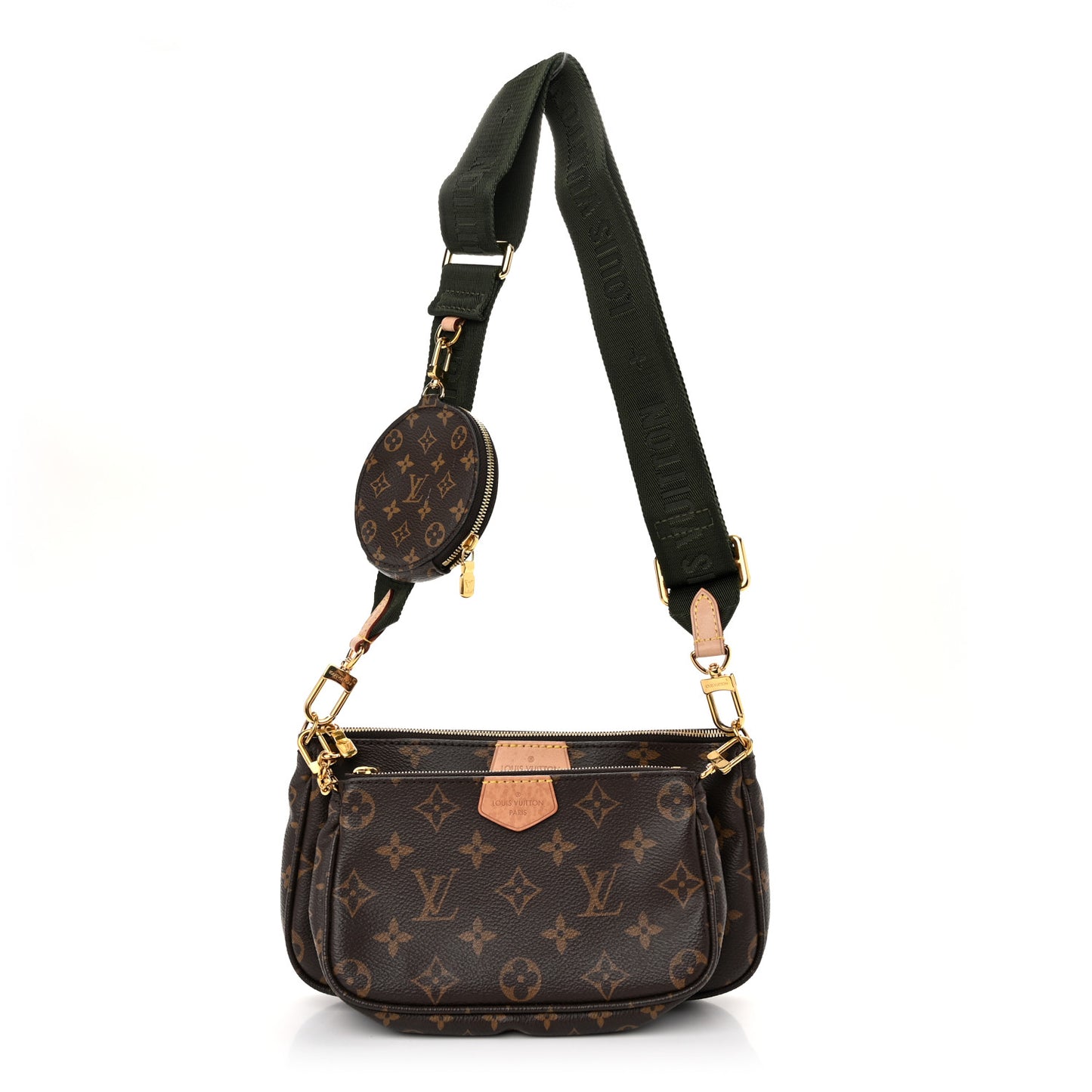 Monogram Multi Pochette Accessories Kaki