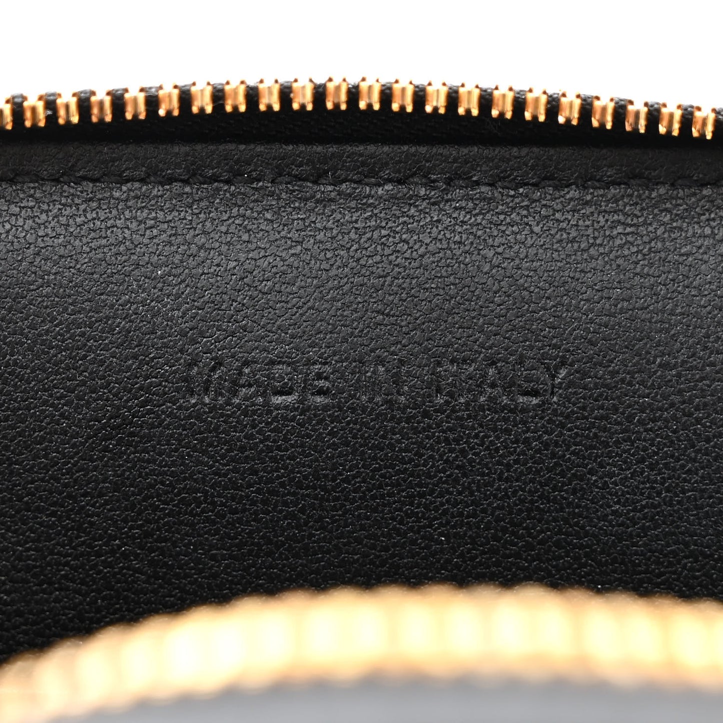 Calfskin CD Signature Oval Crossbody Camera Bag Black