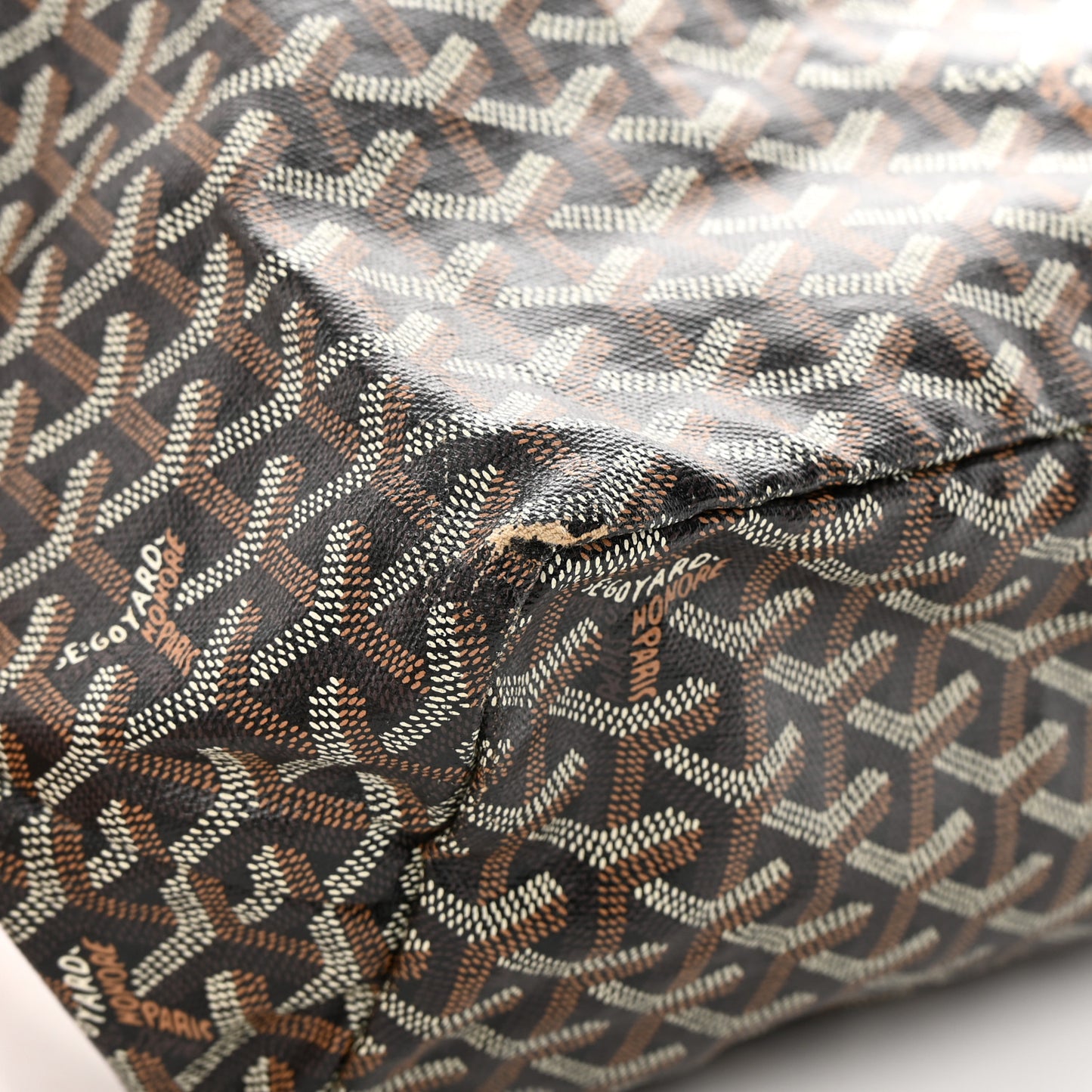 Goyardine Saint Louis PM Black Gold