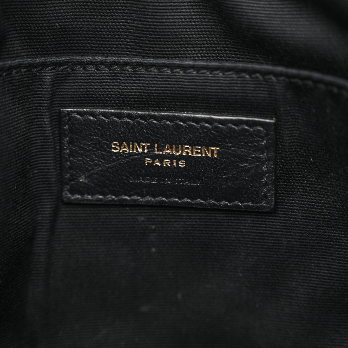Calfskin Matelasse Monogram Lou Camera Bag Black