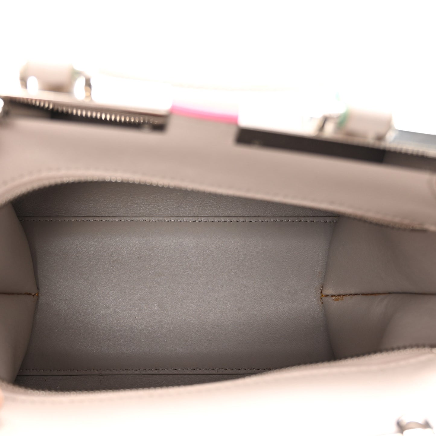 Vitello Dolce Mini 3Jours Tote Grigio Polvere