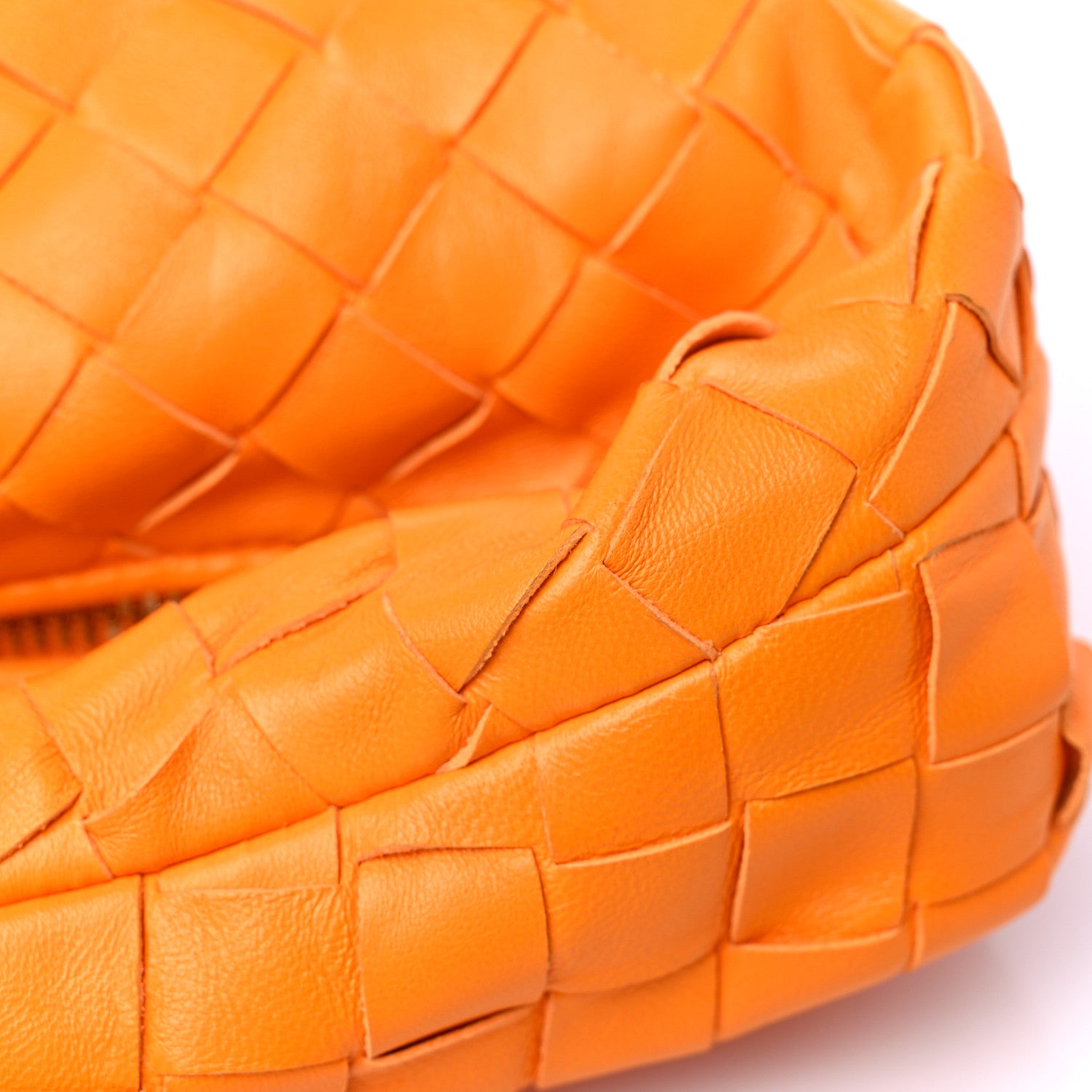 Bottega Veneta Nappa Intrecciato Mini Jodie Tangerine 9 of 9