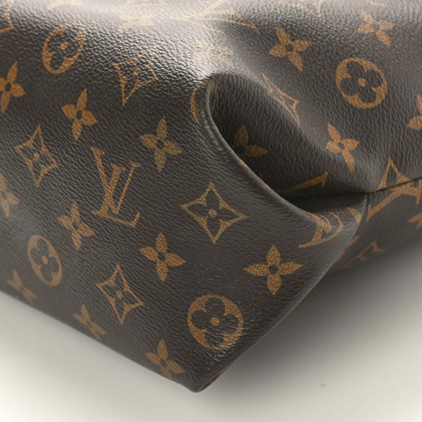 Monogram Flower Zipped Tote PM Black