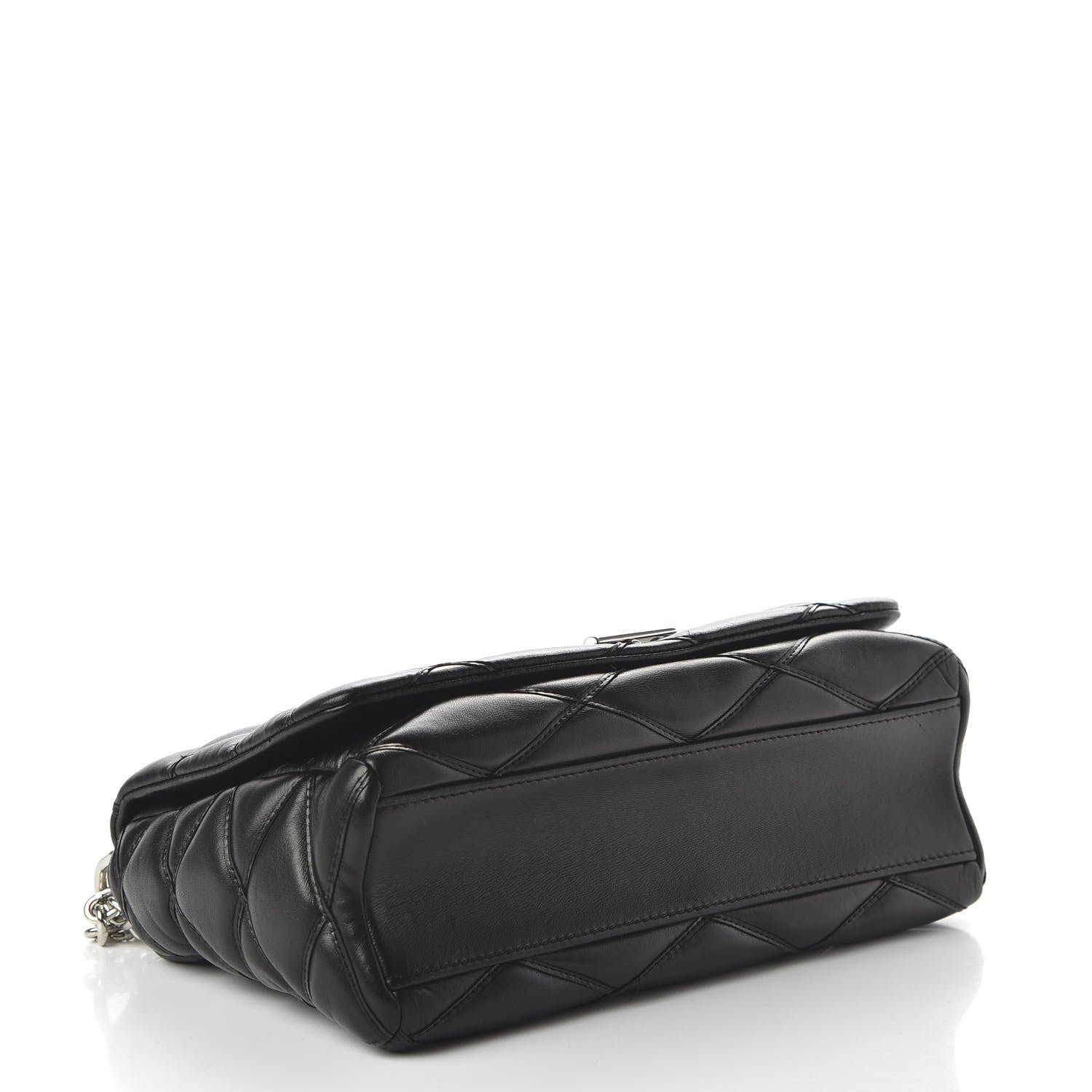 Louis Vuitton Lambskin Malletage GO-14 MM Black 4 of 9