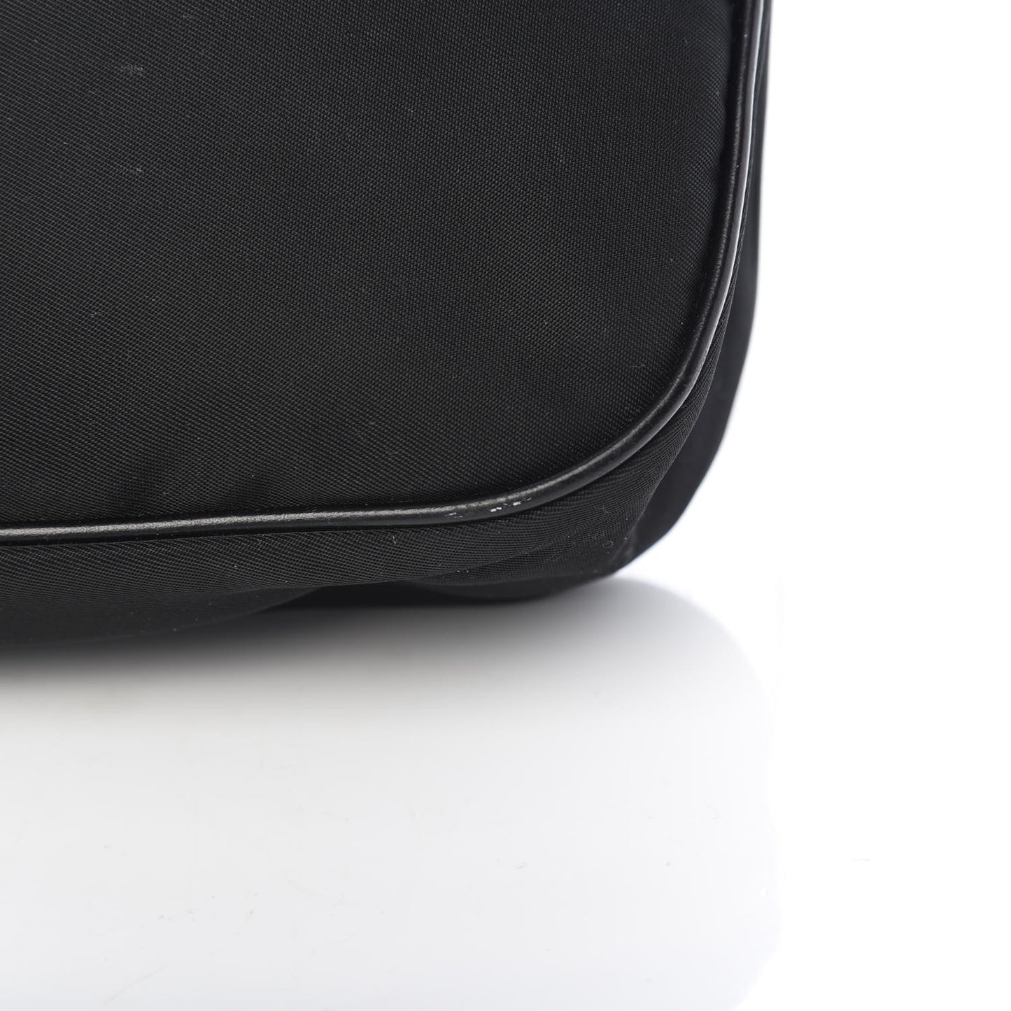 Tessuto Light Nylon Pochette Bag Black