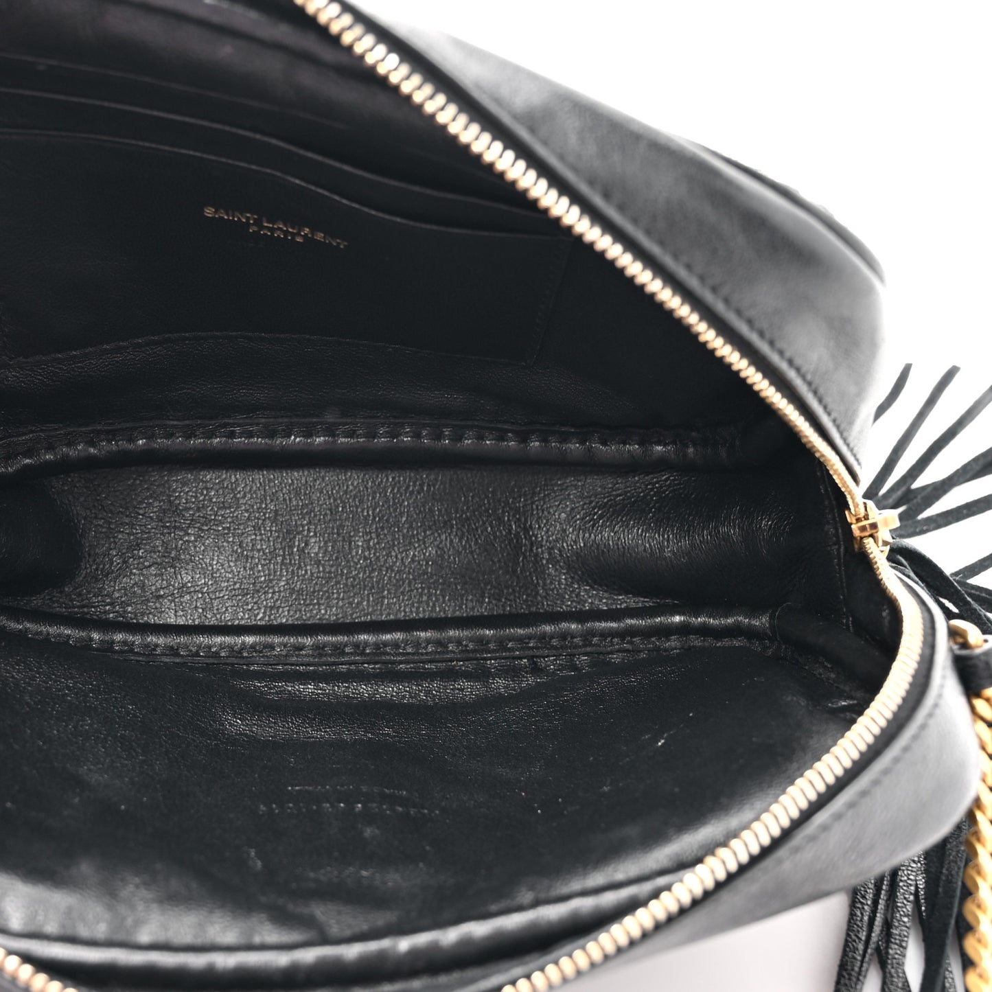 Raffia Canvas Monogram Mini Lou Camera Bag Black