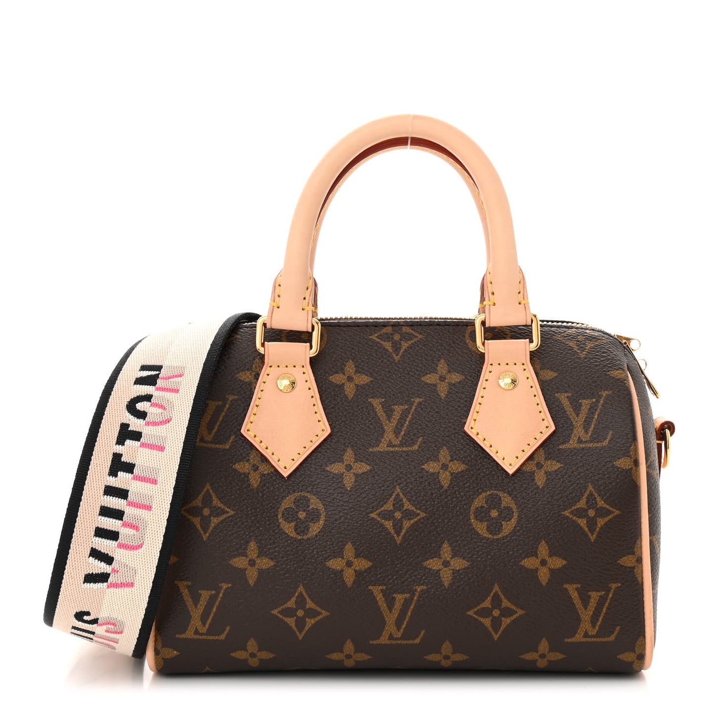 Monogram Speedy Bandouliere 20 Black