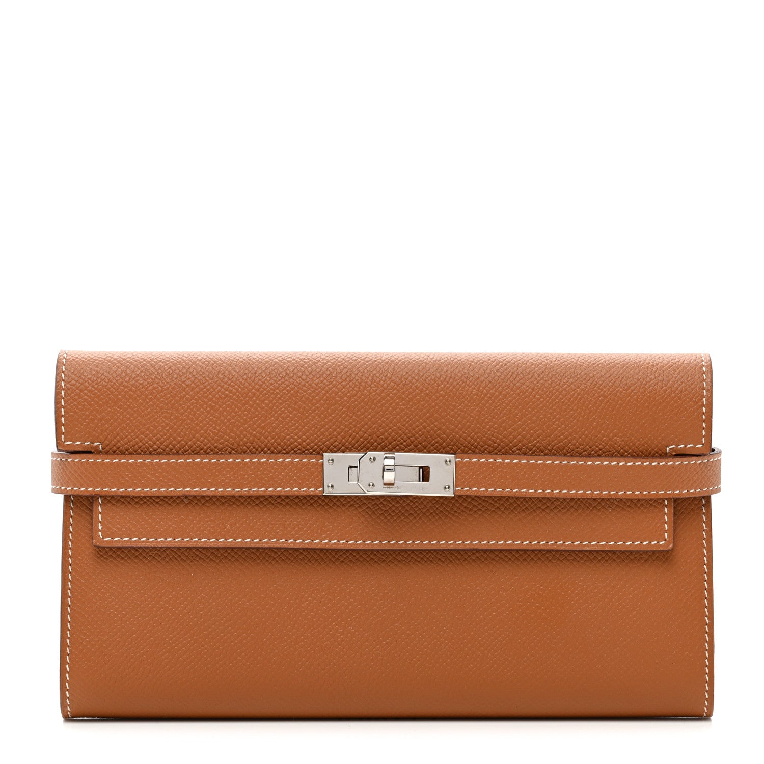 Hermes Epsom Kelly Longue Wallet Gold 1 of 10