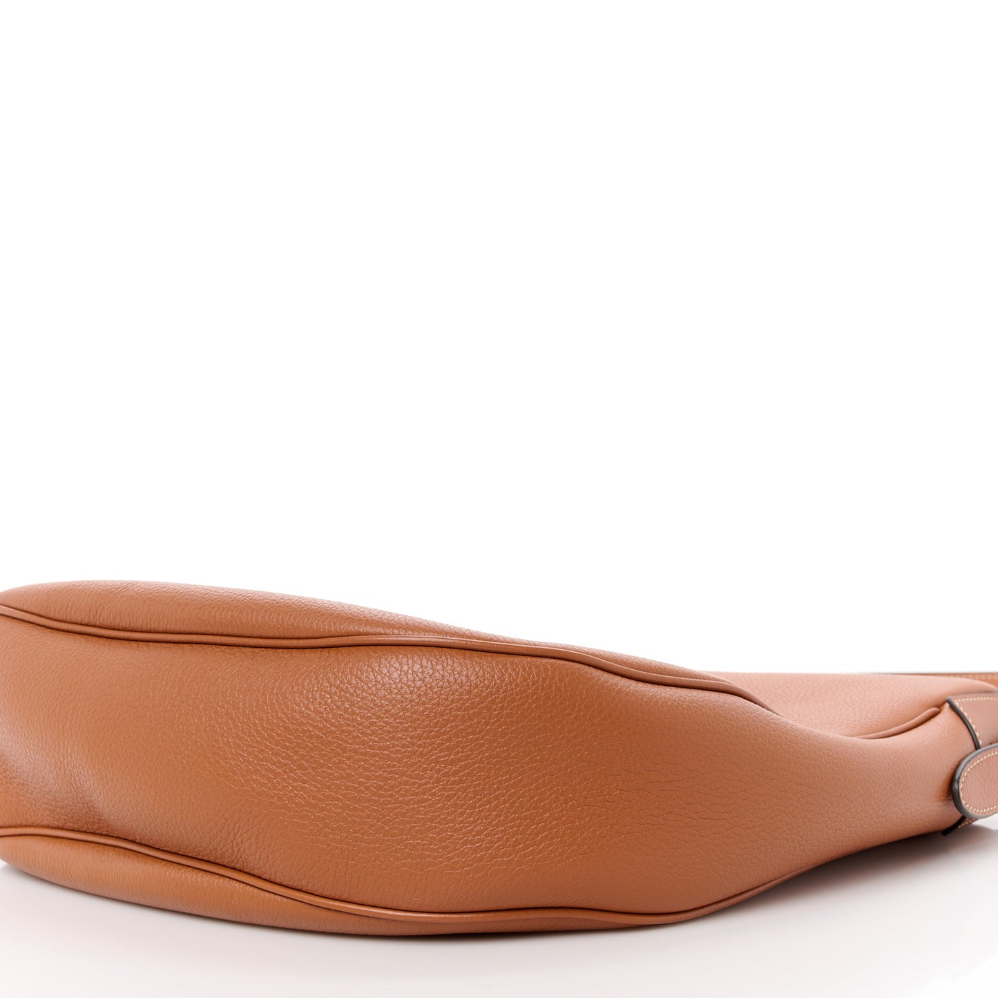Supple Calfskin Medium Triomphe Heloise Shoulder Bag Tan
