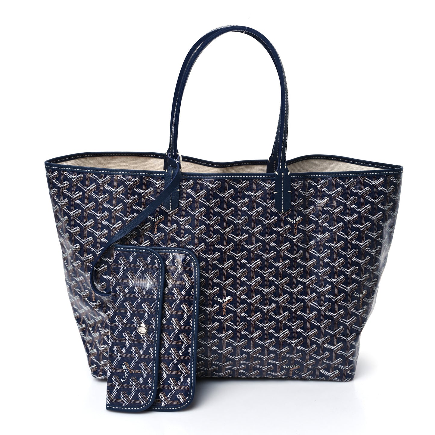 Goyardine Saint Louis PM Navy