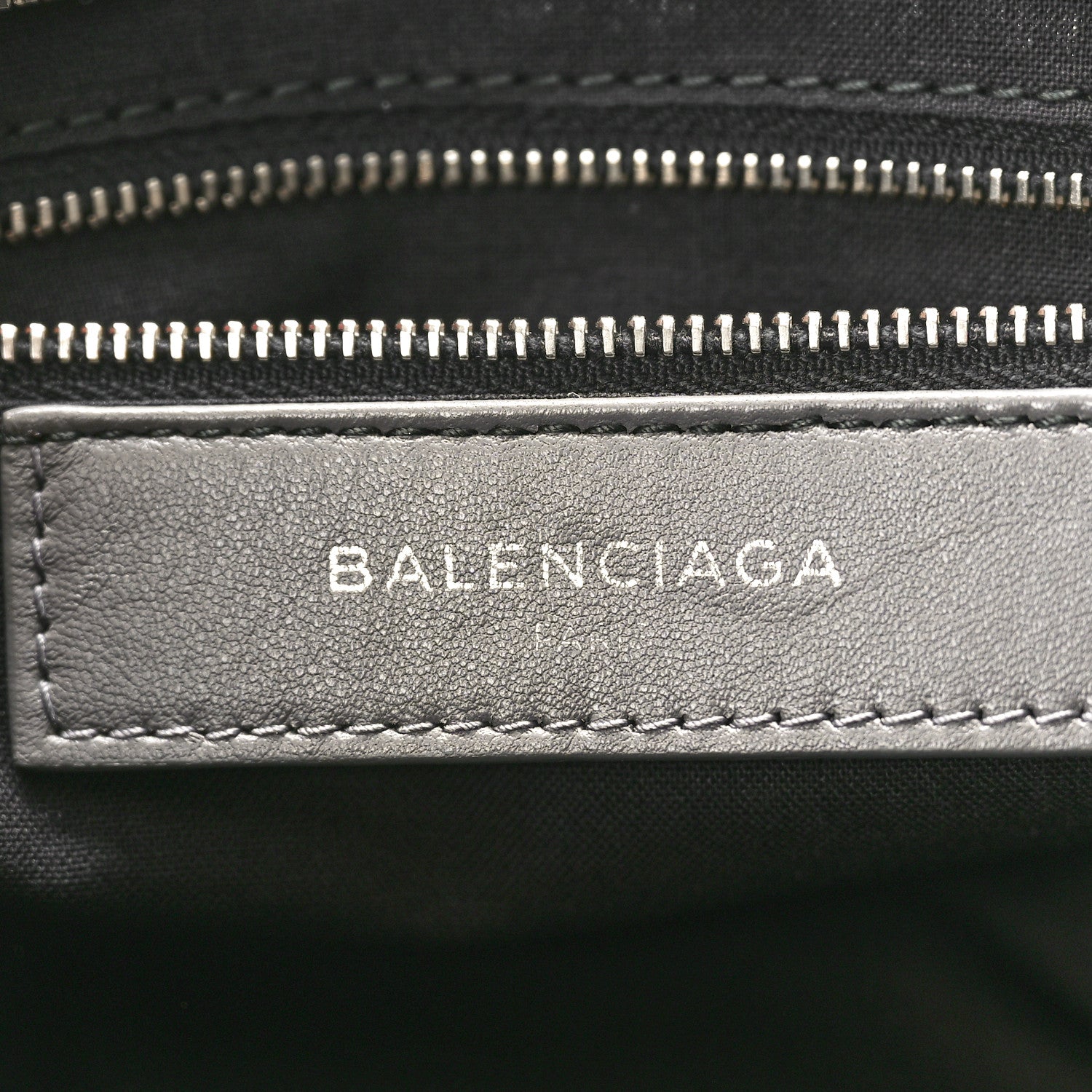 Balenciaga Chevre Silver Metallic Edge Hardware City Gris Acier 7 of 11